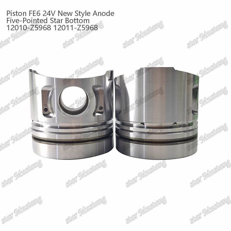FE6T ইঞ্জিন পিস্টন 24V নতুন প্রকার 2.5x2x4mm 12011-Z5776 12011-Z5506 12011-Z5968 নিসান ইঞ্জিনের খুচরা যন্ত্রাংশের জন্য