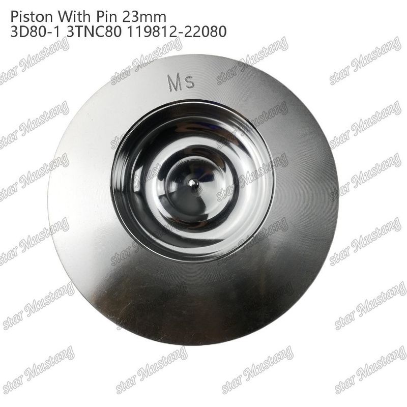 পিস্টন 3D80-1 3TNC80 পিন সাইজ 23mm 119812-22080 Yanmar ডিজেল ইঞ্জিন মেরামত অংশ জন্য