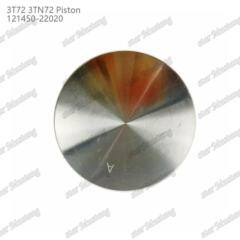 পিস্টন 3TN72 3T72 সমতল নীচে 65.5mm উচ্চতা 121450-22020 Yanmar ডিজেল ইঞ্জিন মেরামত অংশ জন্য