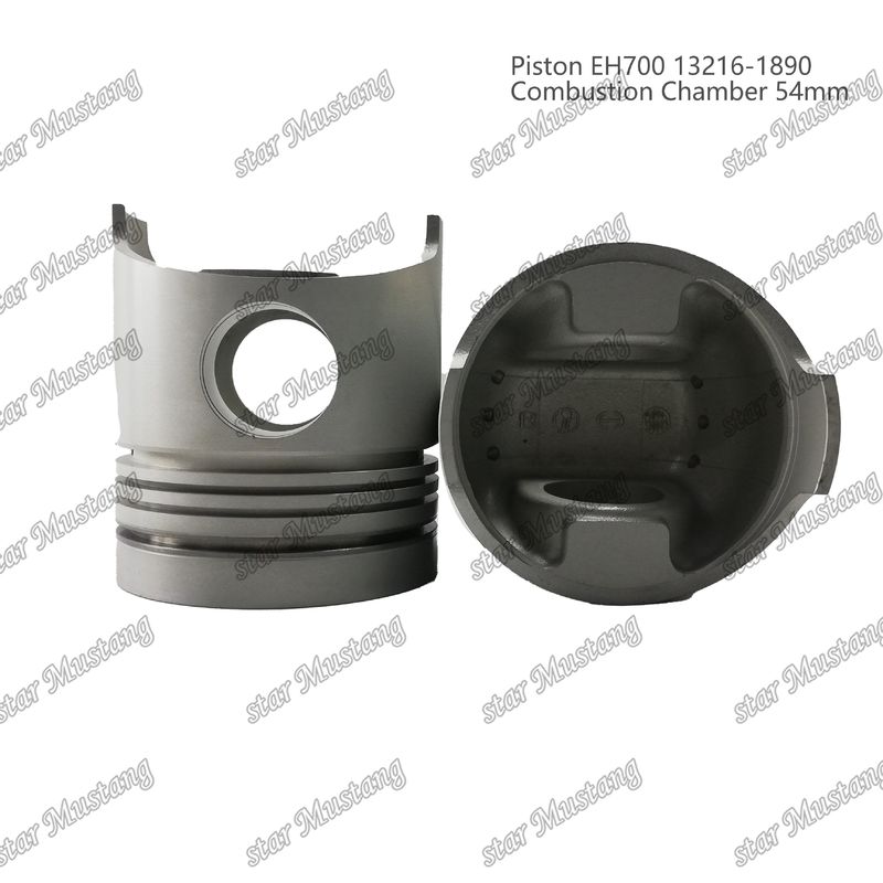 পিস্টন EH700 জ্বলন চেম্বার 54mm 13216-1890 জন্য Hino ডিজেল ইঞ্জিন মেরামত অংশ