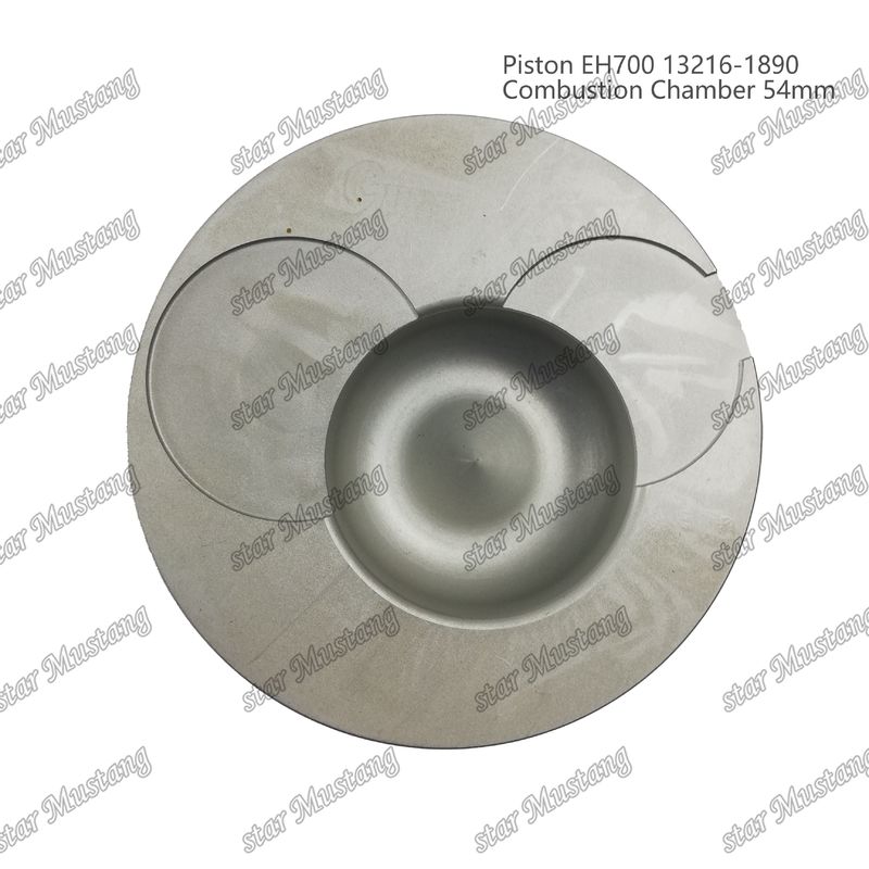 পিস্টন EH700 জ্বলন চেম্বার 54mm 13216-1890 জন্য Hino ডিজেল ইঞ্জিন মেরামত অংশ