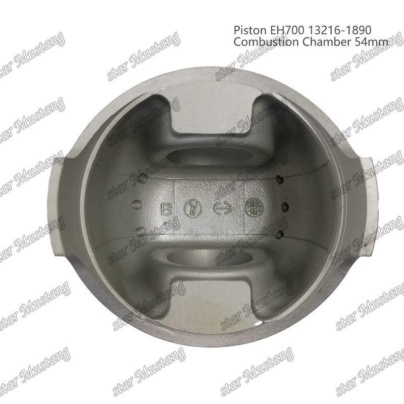 পিস্টন EH700 জ্বলন চেম্বার 54mm 13216-1890 জন্য Hino ডিজেল ইঞ্জিন মেরামত অংশ