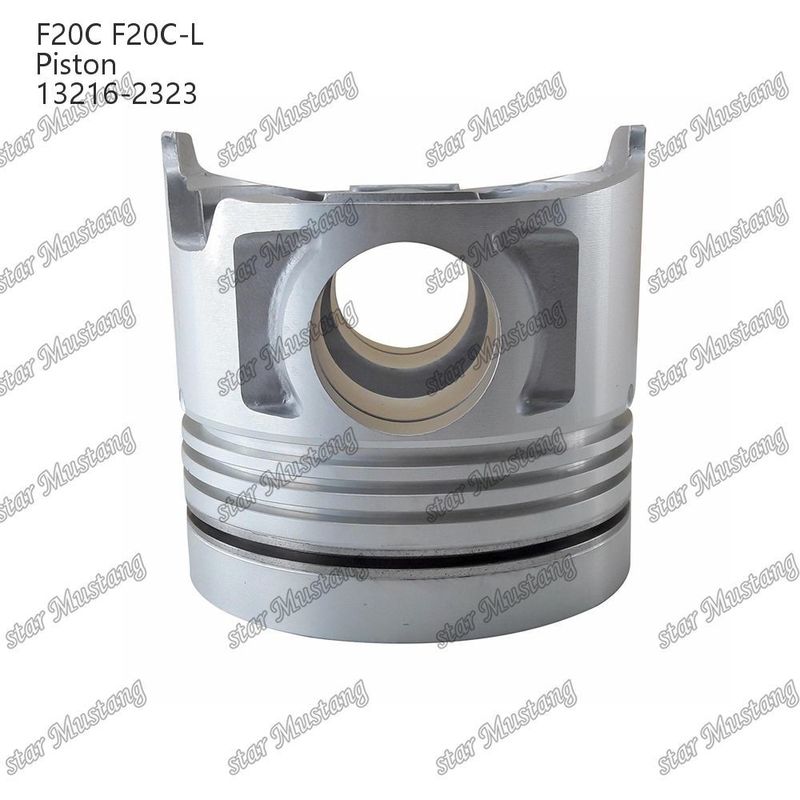 পিস্টন F20C-L ফ্ল্যাট বট 13216-2323 হিনো ডিজেল ইঞ্জিন মেরামতের জন্য অংশ