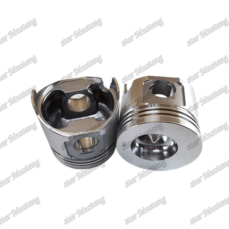 পিস্টন 4TNE84T উচ্চতা 84mm জ্বলন চেম্বার আকার 45mm 129002-22090 Yanmar ডিজেল ইঞ্জিন মেরামতের জন্য