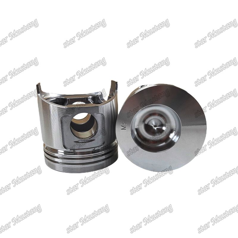 পিস্টন 4TNE84T উচ্চতা 84mm জ্বলন চেম্বার আকার 45mm 129002-22090 Yanmar ডিজেল ইঞ্জিন মেরামতের জন্য