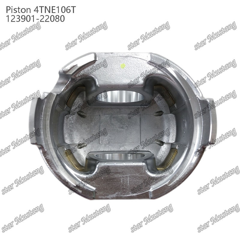 পিস্টন 4TNE106T ভ্যালভ প্রিন্ট সহ 123901-22080 Yanmar ডিজেল ইঞ্জিন মেরামতের জন্য