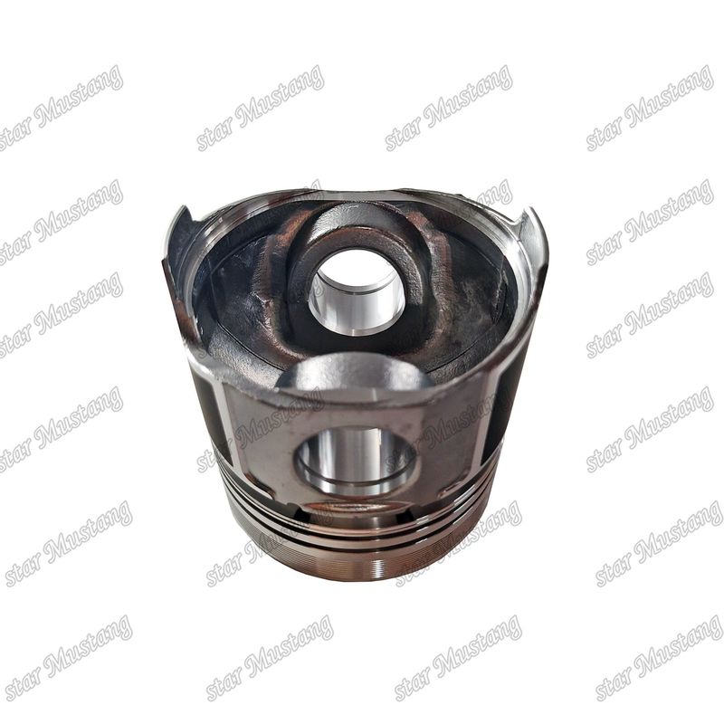 পিস্টন HD019 3TN75 119810-22080 YM119810-22080 Yanmar ডিজেল ইঞ্জিন মেরামতের জন্য সমতল নীচের অংশ