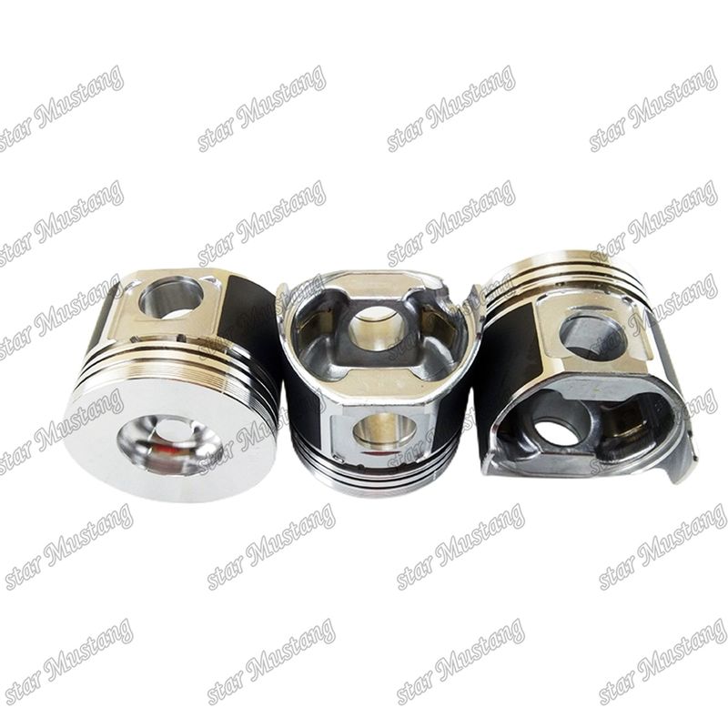 পিস্টন S4D84E-5 4TNV84 উচ্চতা 84mm জ্বলন চেম্বার আকার 41.3mm 129508-22080 Yanmar ডিজেল ইঞ্জিন মেরামতের জন্য
