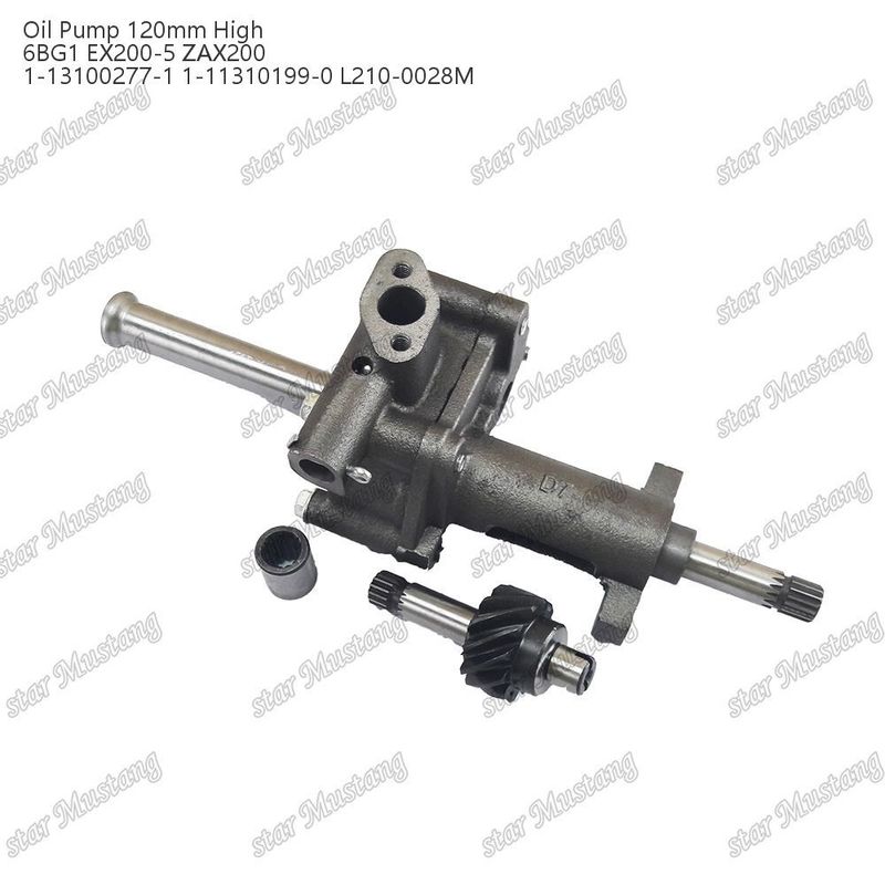 তেল পাম্প 6BG1 120 মিমি উচ্চ EX200-5 ZAX200 1-13100277-1 1-13100204-1 ইসুজু ইঞ্জিনের খুচরা যন্ত্রাংশের জন্য