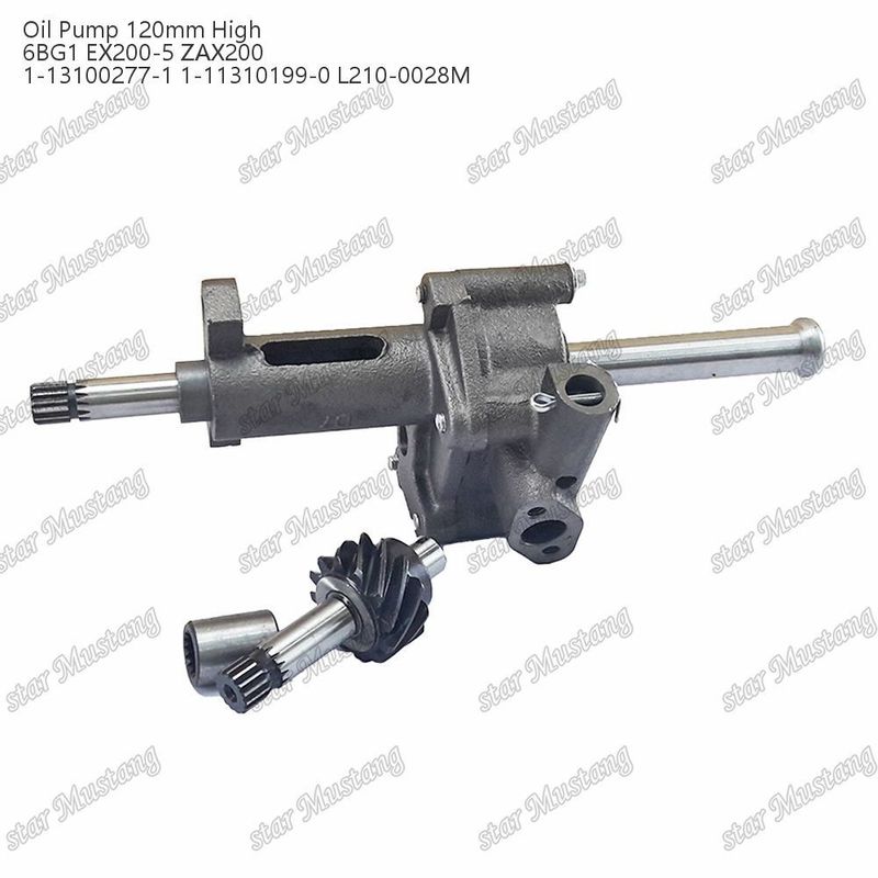 তেল পাম্প 6BG1 120 মিমি উচ্চ EX200-5 ZAX200 1-13100277-1 1-13100204-1 ইসুজু ইঞ্জিনের খুচরা যন্ত্রাংশের জন্য