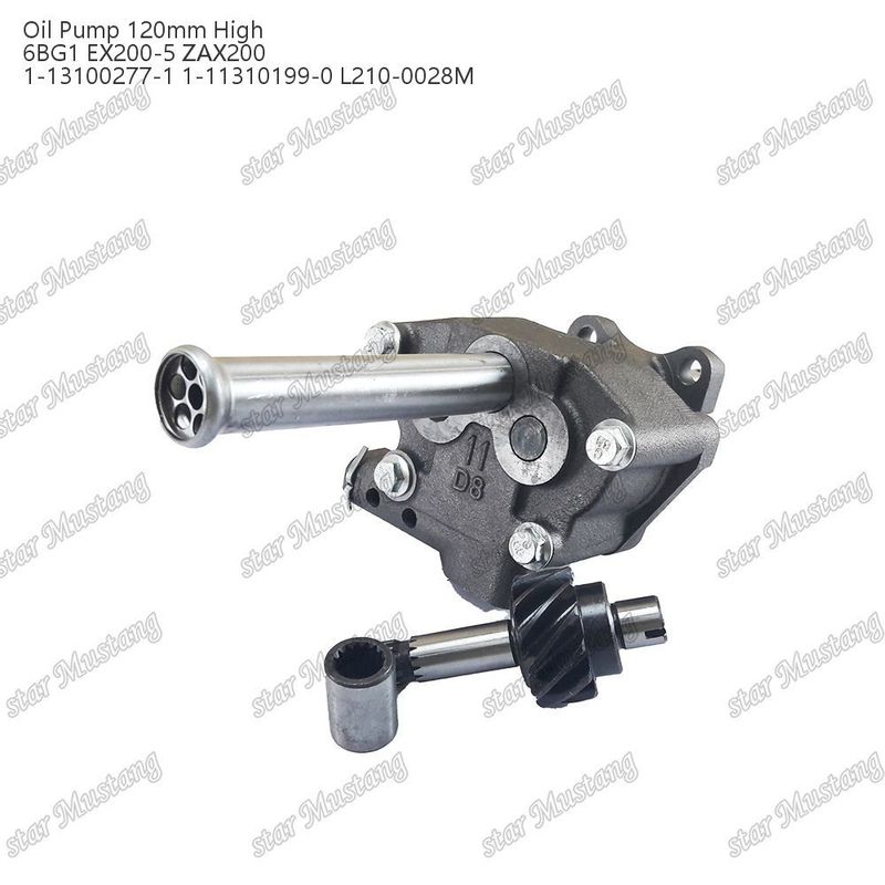 তেল পাম্প 6BG1 120 মিমি উচ্চ EX200-5 ZAX200 1-13100277-1 1-13100204-1 ইসুজু ইঞ্জিনের খুচরা যন্ত্রাংশের জন্য
