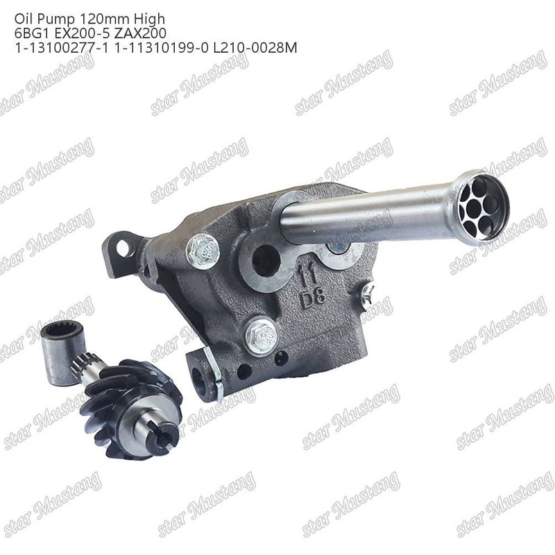 তেল পাম্প 6BG1 120 মিমি উচ্চ EX200-5 ZAX200 1-13100277-1 1-13100204-1 ইসুজু ইঞ্জিনের খুচরা যন্ত্রাংশের জন্য