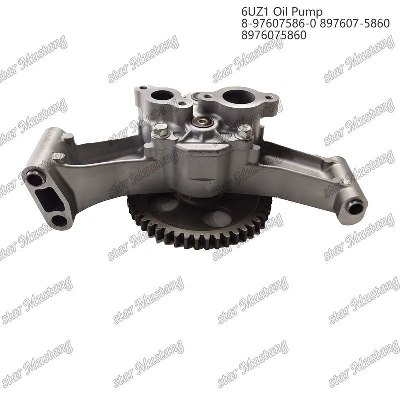 তেল পাম্প 6UZ1 8-97607586-0 897607-5860 8976075860 ইসুজু ইঞ্জিনের খুচরা যন্ত্রাংশের জন্য