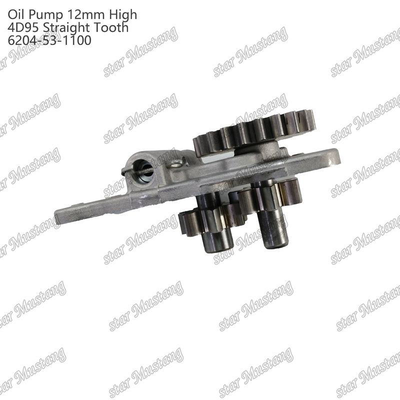 তেল পাম্প 4D95 12mm উচ্চ সোজা দাঁত 6204-53-1100 ইসুজু ইঞ্জিন খুচরা যন্ত্রাংশ জন্য