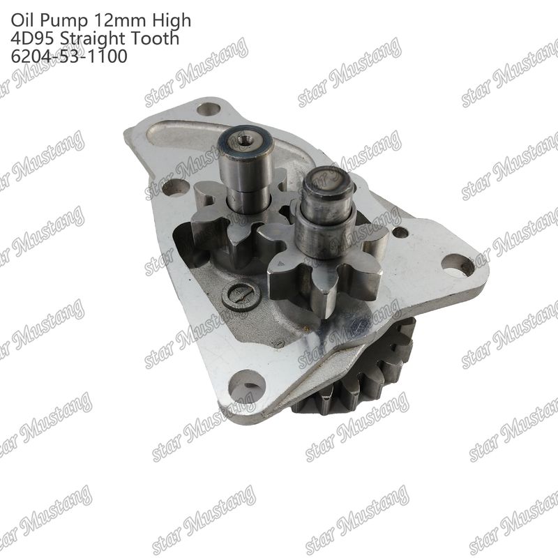 তেল পাম্প 4D95 12mm উচ্চ সোজা দাঁত 6204-53-1100 ইসুজু ইঞ্জিন খুচরা যন্ত্রাংশ জন্য