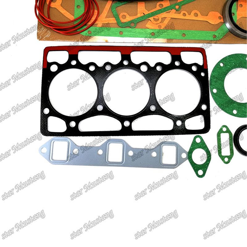 কমাতসু ডিজেল ইঞ্জিন মেরামতের জন্য সম্পূর্ণ গ্যাসকেট কিট 3D94 6143-11-1810 গ্যাসকেট সেট