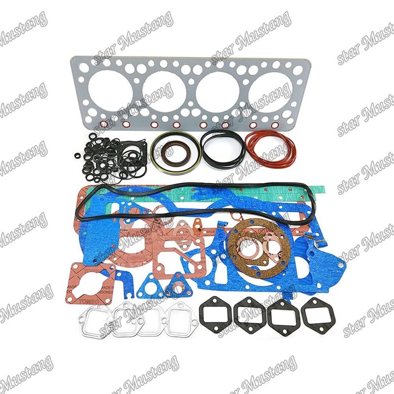 কমাতু ডিজেল ইঞ্জিন মেরামতের জন্য সম্পূর্ণ গ্যাসকেট কিট 4D130 6115-K1-9901 6115-K2-9901 গ্যাসকেট সেট