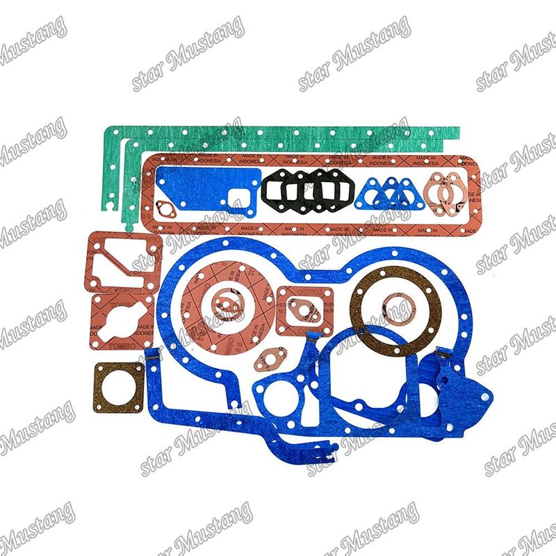 কমাতু ডিজেল ইঞ্জিন মেরামতের জন্য সম্পূর্ণ গ্যাসকেট কিট 4D130 6115-K1-9901 6115-K2-9901 গ্যাসকেট সেট