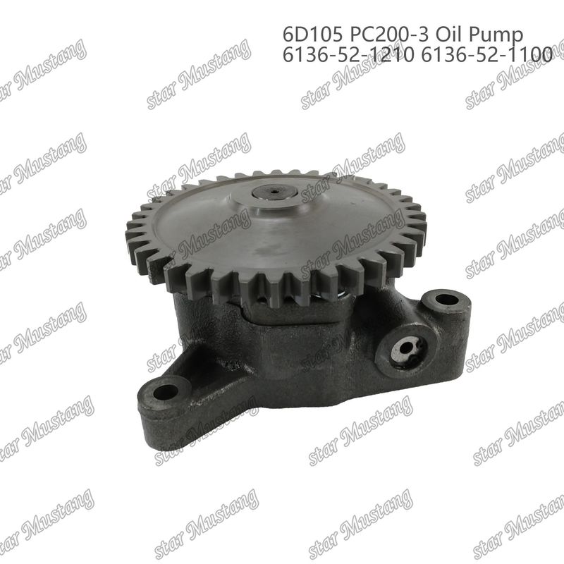তেল পাম্প 6D105 PC200-3 6136-52-1210 6136-52-1100 কুমাতসু ইঞ্জিনের খুচরা যন্ত্রাংশের জন্য