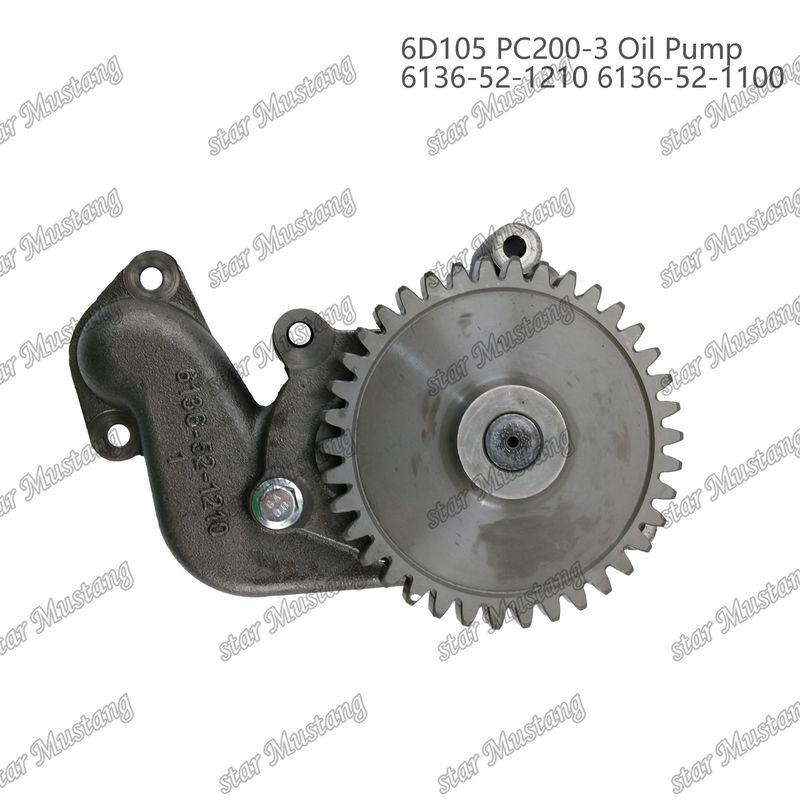 তেল পাম্প 6D105 PC200-3 6136-52-1210 6136-52-1100 কুমাতসু ইঞ্জিনের খুচরা যন্ত্রাংশের জন্য