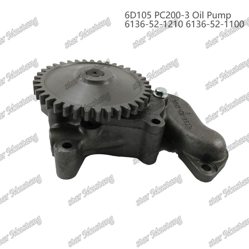 তেল পাম্প 6D105 PC200-3 6136-52-1210 6136-52-1100 কুমাতসু ইঞ্জিনের খুচরা যন্ত্রাংশের জন্য