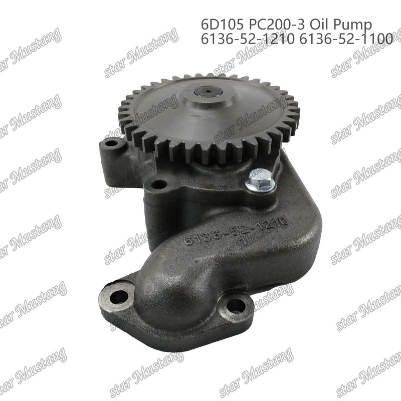 তেল পাম্প 6D105 PC200-3 6136-52-1210 6136-52-1100 কুমাতসু ইঞ্জিনের খুচরা যন্ত্রাংশের জন্য