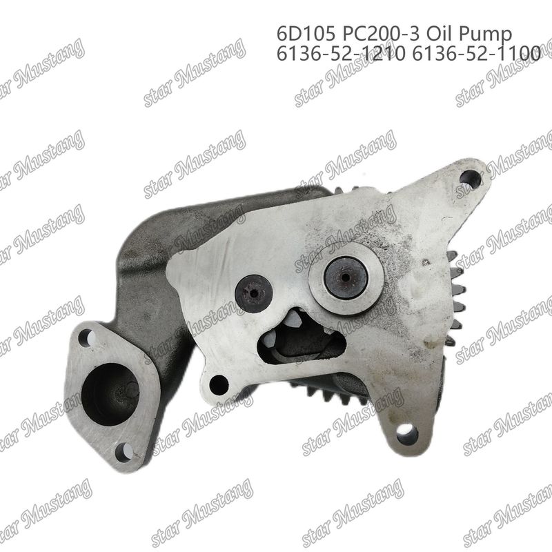 তেল পাম্প 6D105 PC200-3 6136-52-1210 6136-52-1100 কুমাতসু ইঞ্জিনের খুচরা যন্ত্রাংশের জন্য
