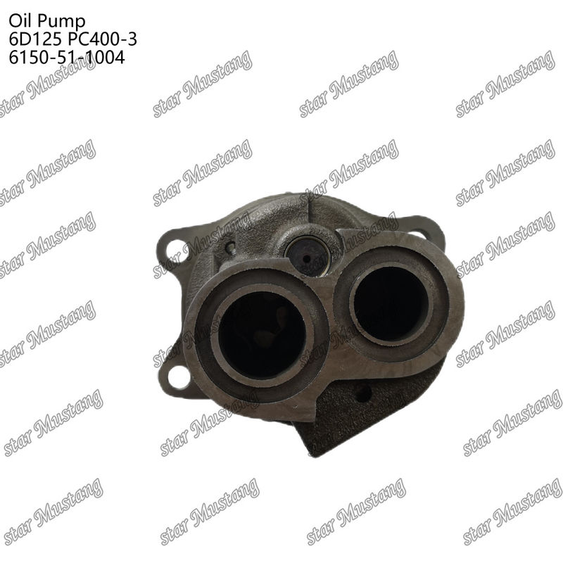 তেল পাম্প 6D125 PC400-3 ফ্ল্যাট 6150-51-1004 কুমাতসু ইঞ্জিনের খুচরা যন্ত্রাংশের জন্য