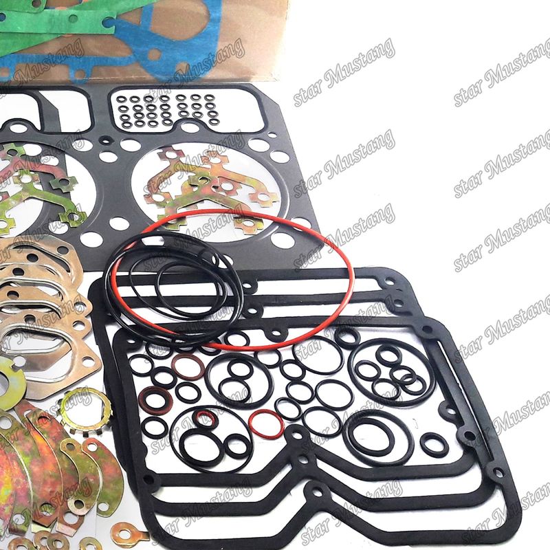 6D155 সম্পূর্ণ গ্যাসকেট সেট ধাতু 6128-K1-9901 6128-K2-9901 Komatsu জন্য উপযুক্ত