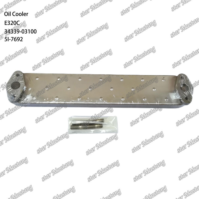তেল কুলার E320C 4P 34339-03100 5I-7692 Caterpillar ইঞ্জিনের খুচরা যন্ত্রাংশের জন্য