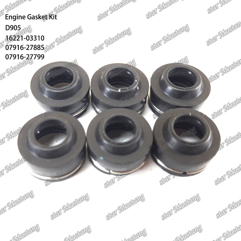 D905 সম্পূর্ণ গ্যাসকেট সেট হেড গ্যাসকেট 16221-03310 উপরের 07916-27885 নীচের 07916-27799 কুবোটার জন্য উপযুক্ত