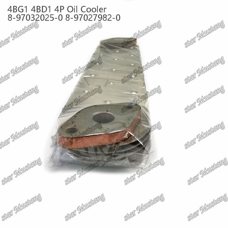 তেল কুলার 4BG1 4BD1 4P 8-97032025-0 8-97027982-0 ইসুজু ইঞ্জিনের খুচরা যন্ত্রাংশের জন্য