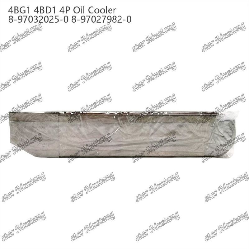 তেল কুলার 4BG1 4BD1 4P 8-97032025-0 8-97027982-0 ইসুজু ইঞ্জিনের খুচরা যন্ত্রাংশের জন্য