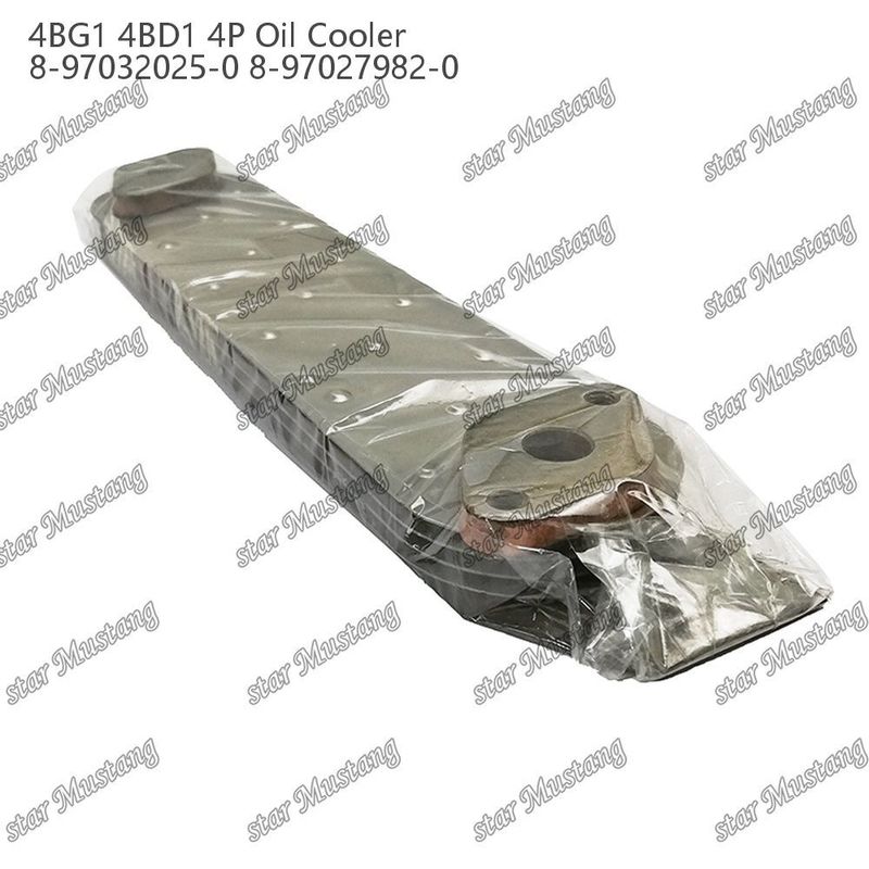 তেল কুলার 4BG1 4BD1 4P 8-97032025-0 8-97027982-0 ইসুজু ইঞ্জিনের খুচরা যন্ত্রাংশের জন্য