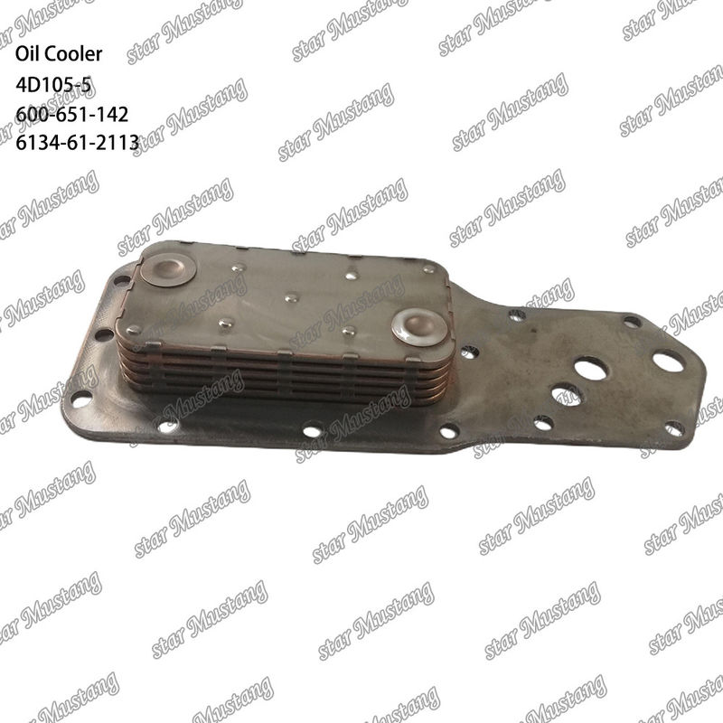 তেল কুলার 4D105-5 600-651-142 6134-61-2113 KUMATSU ইঞ্জিনের খুচরা যন্ত্রাংশের জন্য