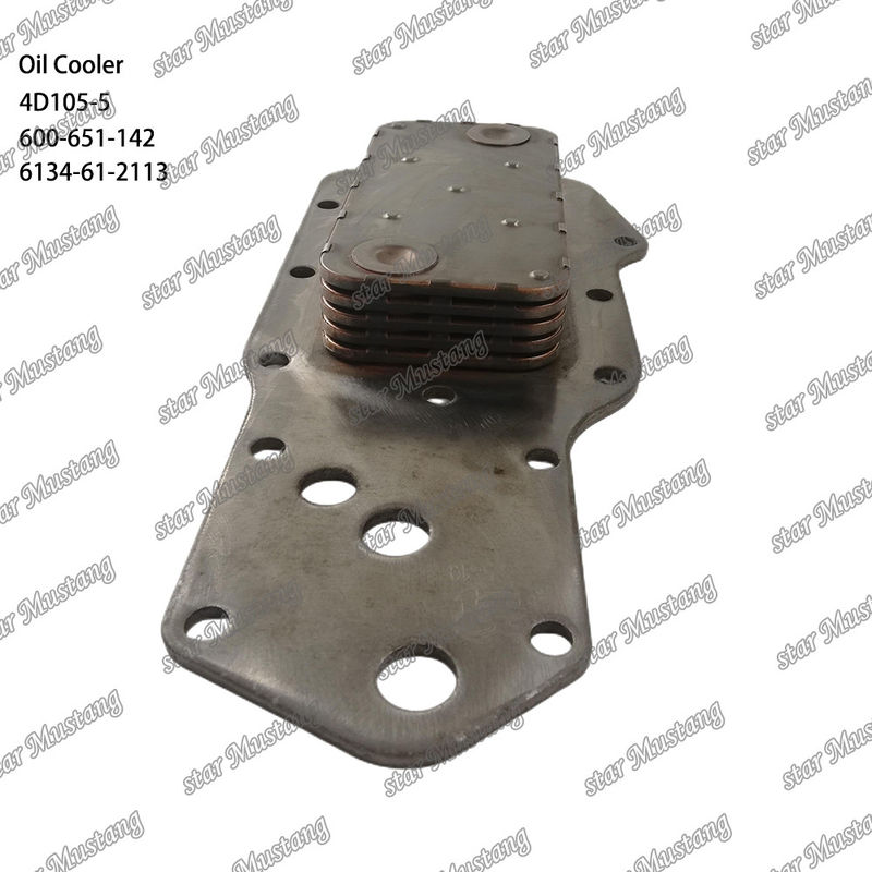 তেল কুলার 4D105-5 600-651-142 6134-61-2113 KUMATSU ইঞ্জিনের খুচরা যন্ত্রাংশের জন্য