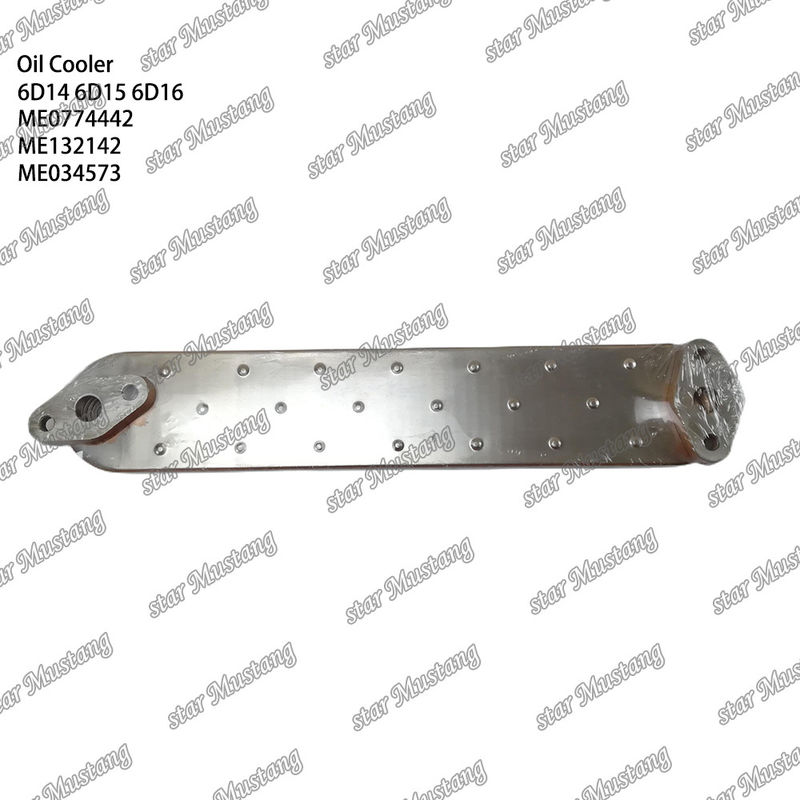 তেল কুলার 6D14 6D15 6D16 4 টুকরা ME0774442 ME132142 ME034573 মিটসুবিশি ইঞ্জিনের খুচরা যন্ত্রাংশের জন্য