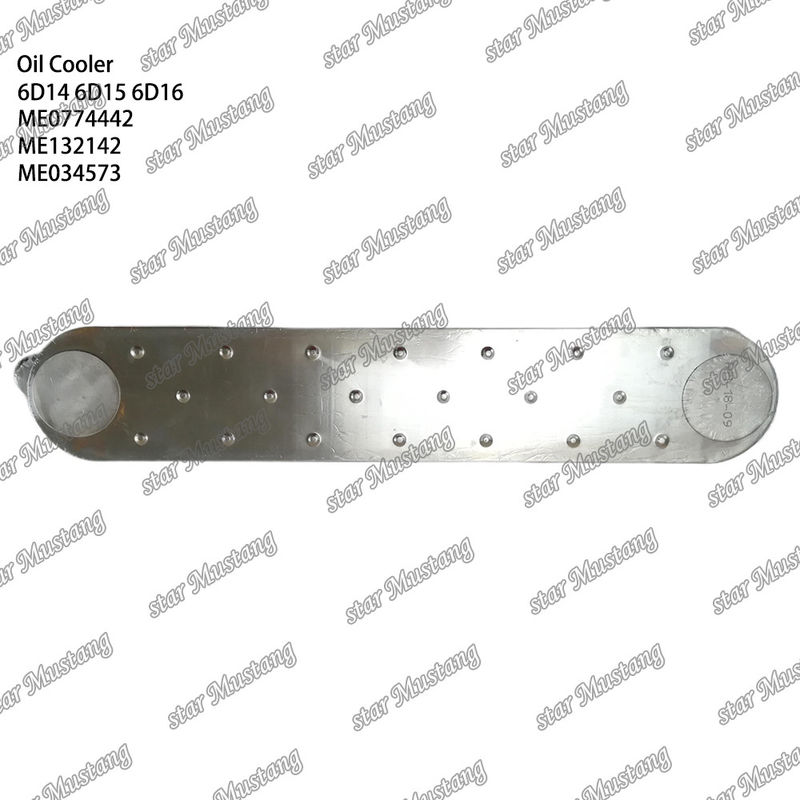 তেল কুলার 6D14 6D15 6D16 4 টুকরা ME0774442 ME132142 ME034573 মিটসুবিশি ইঞ্জিনের খুচরা যন্ত্রাংশের জন্য