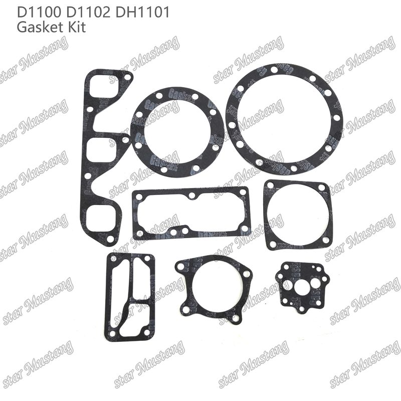 D1100 D1102 DH1101 সম্পূর্ণ গ্যাসকেট সেট হেড গ্যাসকেট 15354-03310 উপরের 07916-24345 নীচের 07916-24980 কুবোটার জন্য উপযুক্ত
