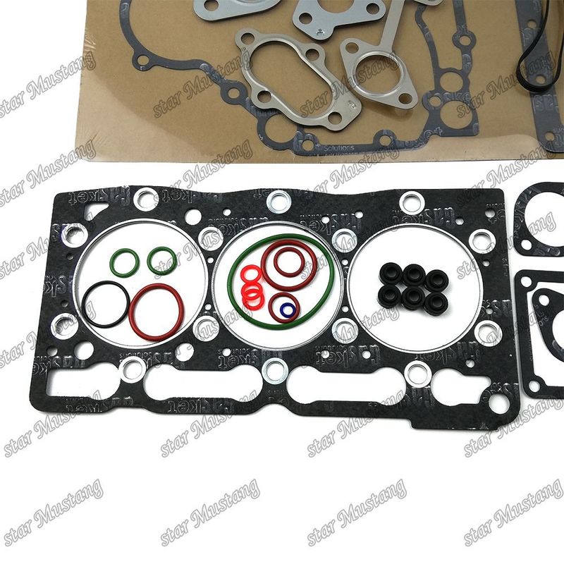 D1105 সম্পূর্ণ গ্যাসকেট সেট হেড গ্যাসকেট 1G063-03310 উপরের 1G062-99352 নীচের 1G062-99365 কুবোটার জন্য উপযুক্ত