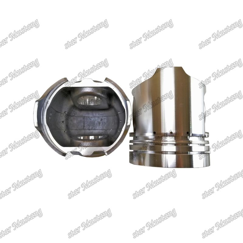পিস্টন 4D95S-W-1 104mm উচ্চতা কমাতু নীচে 6202-32-2140 6201-32-2121 Kumatsu ইঞ্জিন খুচরা যন্ত্রাংশ জন্য