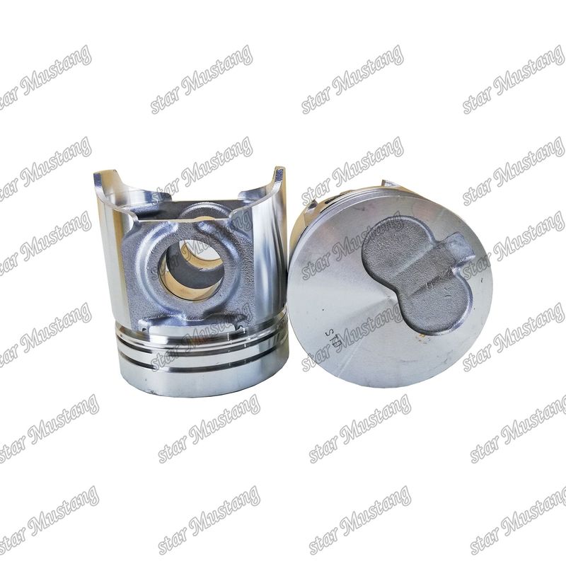 পিস্টন 4D95S-W-1 104mm উচ্চতা কমাতু নীচে 6202-32-2140 6201-32-2121 Kumatsu ইঞ্জিন খুচরা যন্ত্রাংশ জন্য
