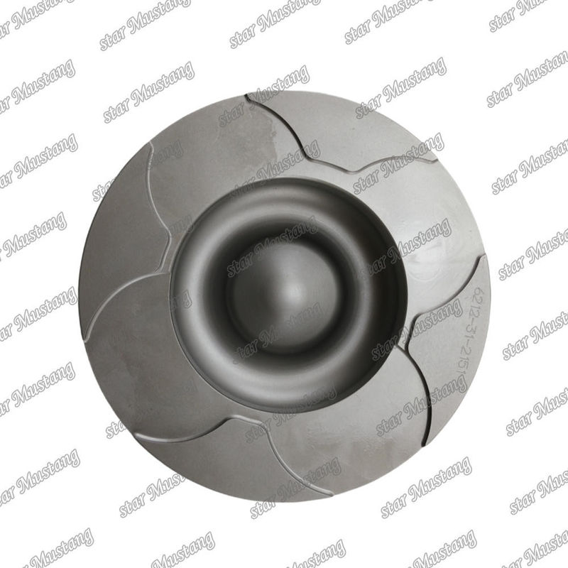 পিস্টন 6D140 S6D140-1 প্রযোজ্য মডেল খননকারী PC650-3 বুলডোজার D135-2 D155-3 Kumatsu ইঞ্জিনের জন্য খুচরা যন্ত্রাংশ