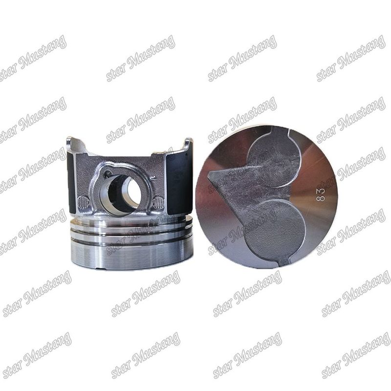 পিস্টন D1503 V2003 ত্রিভুজ নীচে 1G701-21112 1A021-21112 Kubota ইঞ্জিনের জন্য খুচরা যন্ত্রাংশ