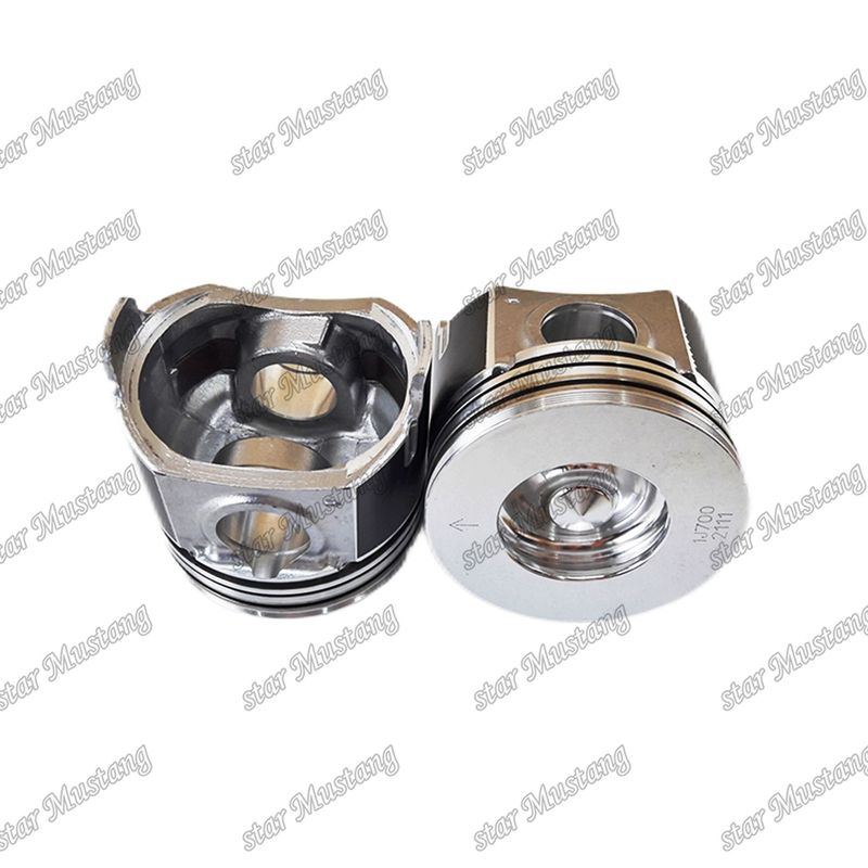 পিস্টন V2607 CR জ্বলন চেম্বার 45.5mm 1J700-21110 Kubota ইঞ্জিন খুচরা যন্ত্রাংশ জন্য