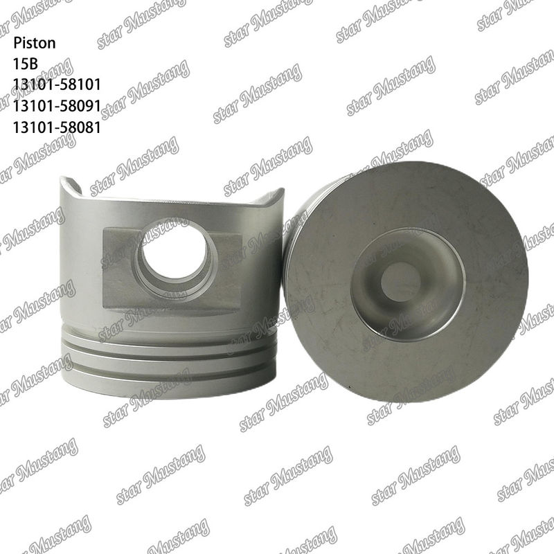 15B ইঞ্জিন পিস্টন 13101-58101 13101-58091 13101-58081 TOYOTA ইঞ্জিনের খুচরা যন্ত্রাংশের জন্য