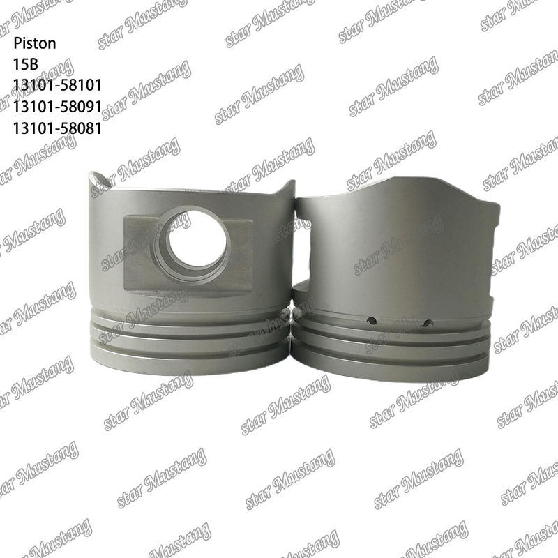 15B ইঞ্জিন পিস্টন 13101-58101 13101-58091 13101-58081 TOYOTA ইঞ্জিনের খুচরা যন্ত্রাংশের জন্য