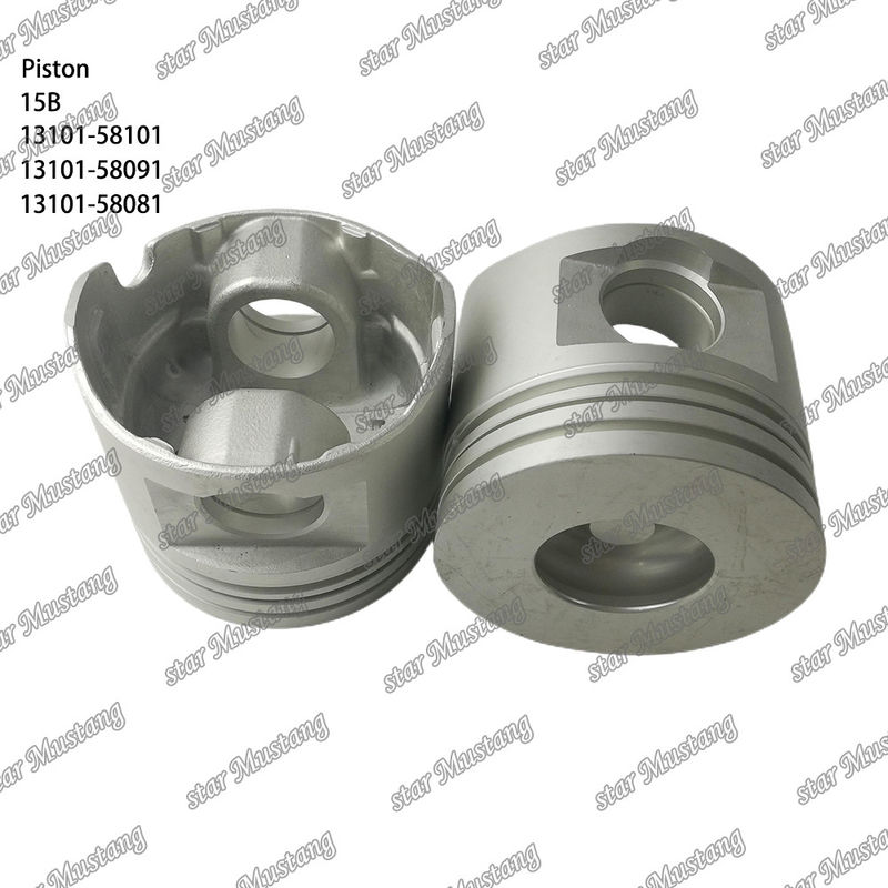 15B ইঞ্জিন পিস্টন 13101-58101 13101-58091 13101-58081 TOYOTA ইঞ্জিনের খুচরা যন্ত্রাংশের জন্য