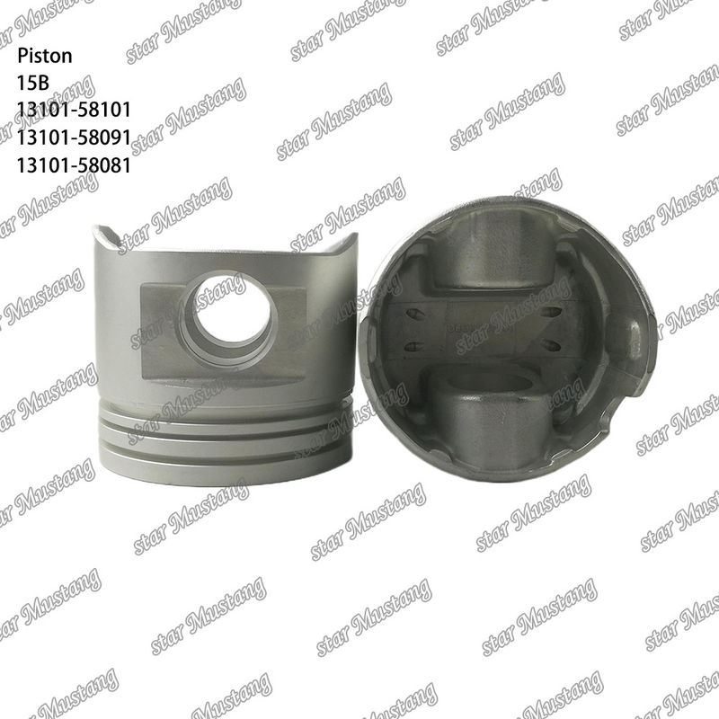15B ইঞ্জিন পিস্টন 13101-58101 13101-58091 13101-58081 TOYOTA ইঞ্জিনের খুচরা যন্ত্রাংশের জন্য