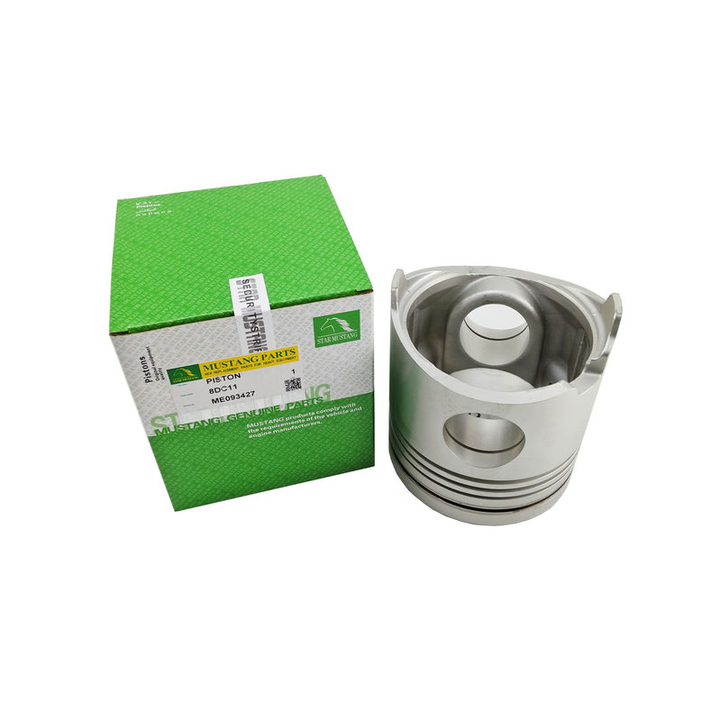 পিস্টন 8DC11 ME093427 জ্বলন চেম্বার 64mm তেল রিং 4mm Mitsubishi ইঞ্জিন খুচরা যন্ত্রাংশ জন্য